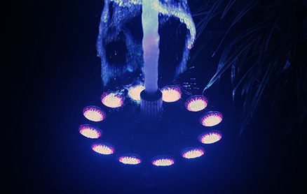 6ringrgba - 720/480 LED RGB Or White Floating High Power Fountain - WDM Lighting ||||||||