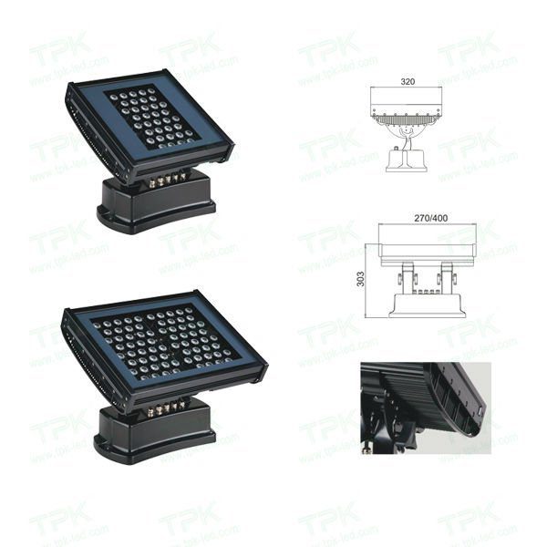 LWW772x3Wa - 72 High Power RGB LED Wall Washer - WDM Lighting ||