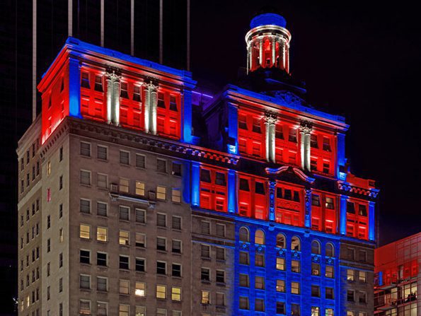 Davis Building Facade Detail