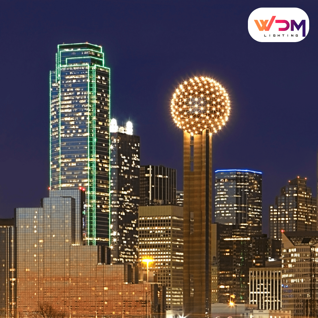 Reunion Tower LED Lighting