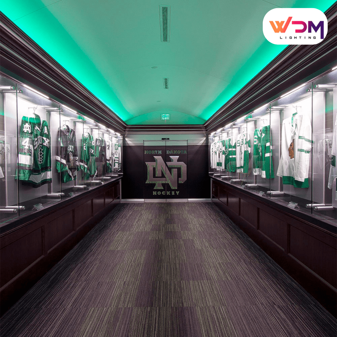 Ralph Engelstad Arena Locker Room LED