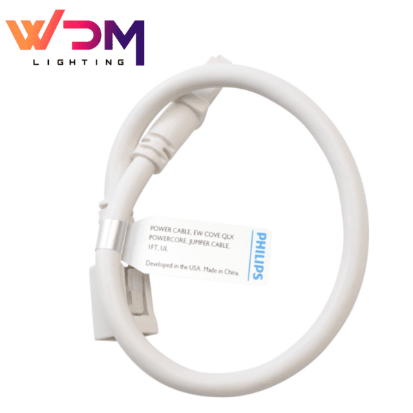 Color Kinetics 108-000033-06 Power Cable – eW Cove QLX Powercore Jumper Cable, 1 ft, UL Certified - WDM Lighting
