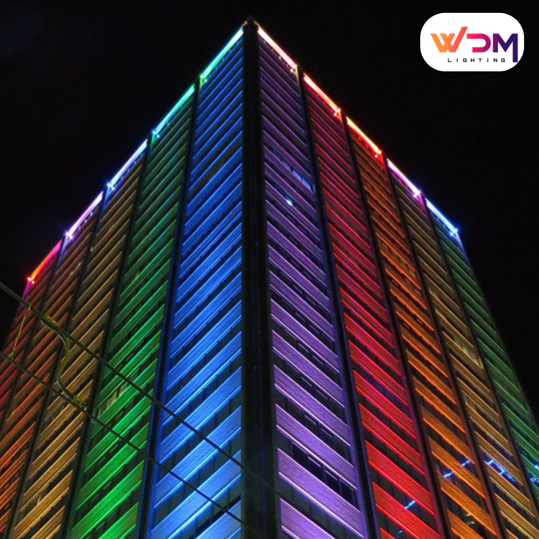 Mosaic Tower LED Lighting