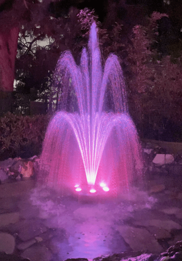 wdm lighting led floating fountain