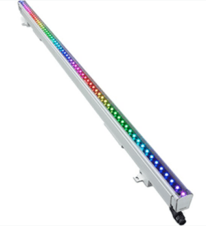 Color Kinetics 101-000200-13 - iColor Accent Compact - 48.4-inch RGBW LED IP66-Rated Direct-View with Clear Lens and 105-Degree Beam in Gray Finish