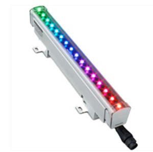 Color Kinetics -101-000200-10 - iColor Accent Compact - 12.4-inch RGBW LED IP66-Rated Direct-View with Clear Lens and 105-Degree Beam in Gray Finish