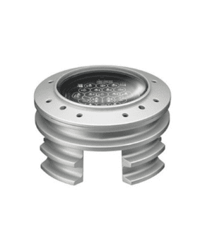 Color Kinetics -123-000022-01- Clear Flat Lens with Concealed Conduit Mounting Base, 3/4 in NPT (U.S. trade size conduit)