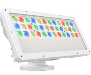 Color Kinetics - 423-000026-00 - Blast Powercore IntelliHue gen5 - RGBM LED IP66-Rated Flood with 10-Degree Beam and 2000K to 10000K CCT in White Finish