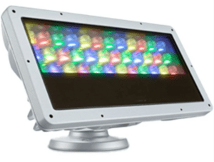 Color Kinetics - 423-000037-02 - Blast Powercore IntelliHue OptiField gen5 - RGBM LED IP66-Rated Flood with Wall Washing Beam and 2000K to 10000K CCT in Gray Finish