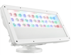 Color Kinetics -423-000038-00 - Blast Powercore OptiField gen5 - RGBW LED IP66-Rated Flood with Wall Washing Beam and 4000K CCT in White Finish