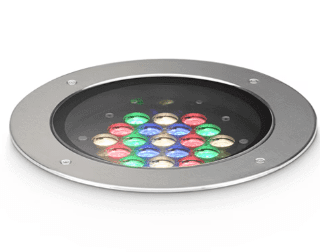 BurstScape RGBW LED In-Ground Fixture