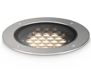 BurstScape eW Essential White LED In-Ground Fixture
